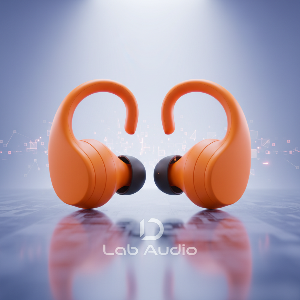 Brand: Lab Audio
Color: Electric Orange
Features:
Lab AudioPro 2 is the most advanced headphone we’ve ever made, with secure-fit earhooks that stay locked in as you train. With over 1,500 hours of athlete testing to help ensure a secure, comfortable fit for any ear shape and intensity level.
For absolute workout focus, we added the best-performing Active Noise Cancelling (ANC) we’ve ever developed, plus Transparency mode to let you hear the world around you, ensuring the best listening experience where